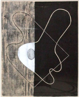 恩地孝四郎３「過去」