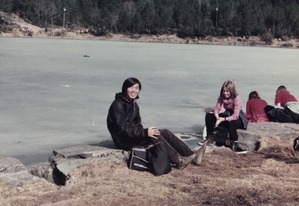 ノールウェー　フィヨルドの町ベルゲンにて