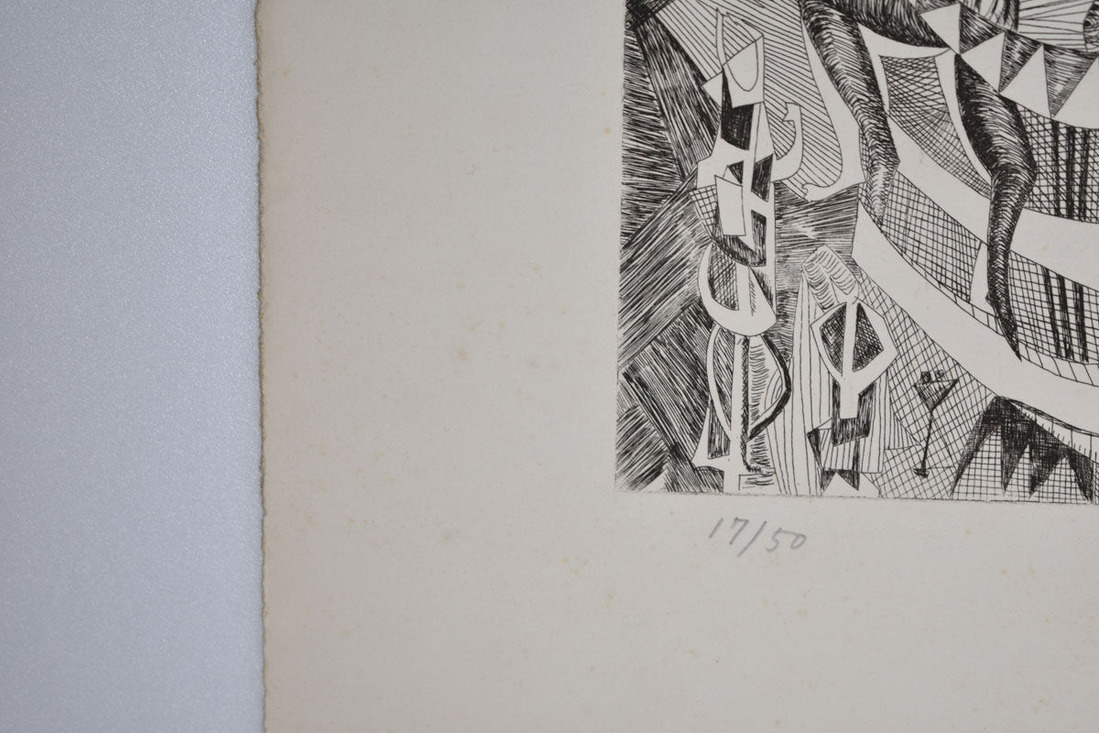 瑛九‗銅版画‗No.11 (5)