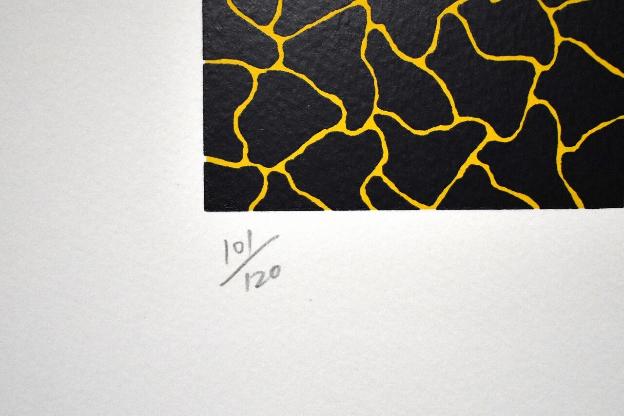 Yayoi KUSAMA Pumpkin (Yellow Y） (2)