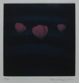 浜口陽三「三匹の蝶」