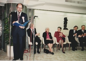 1987年3月_三越シャガール展司会綿貫