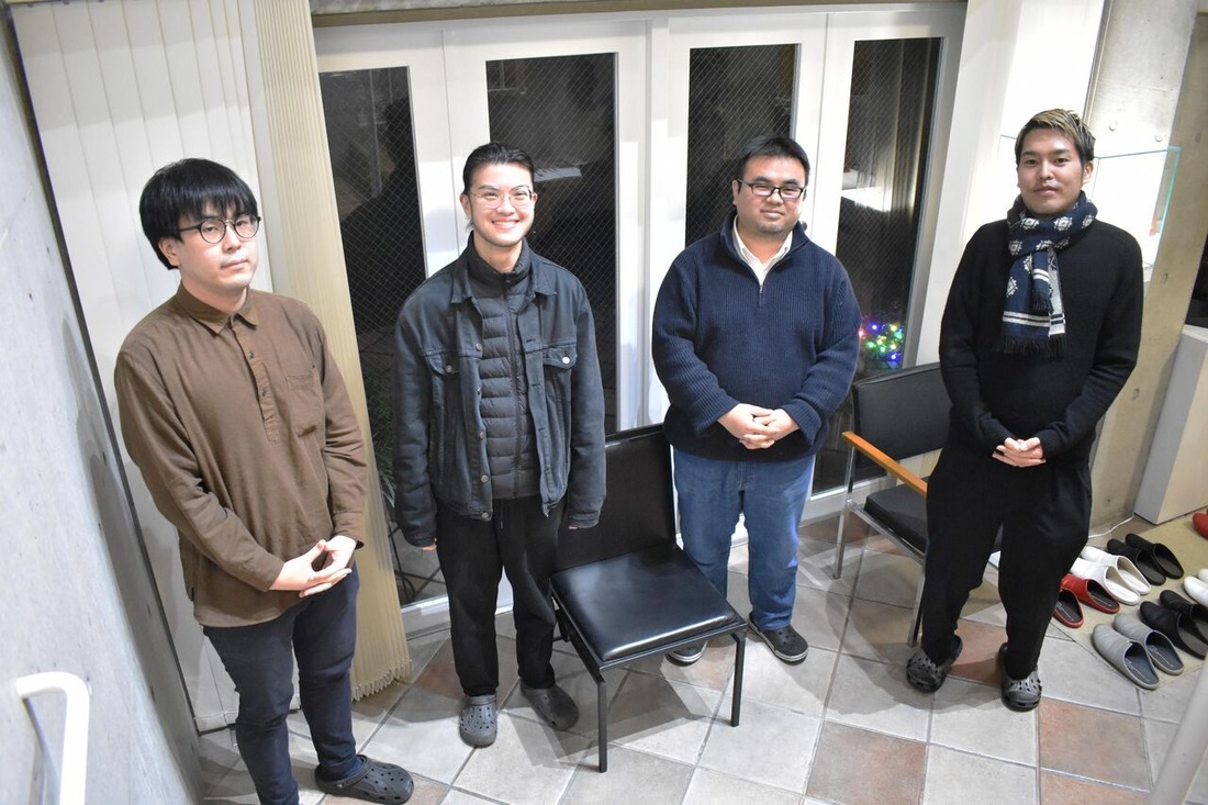 新澤、松下、勝見、津田