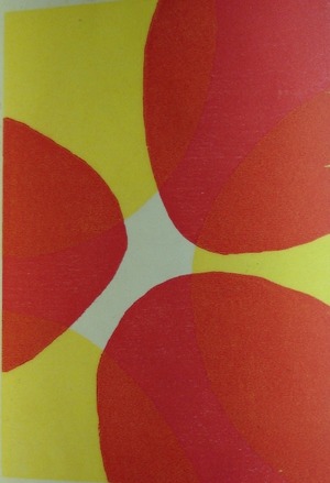 ⑧-7 　恩地　月に吠えるの挿画