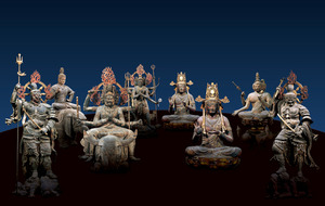 東寺仏像曼荼羅（イメージ）