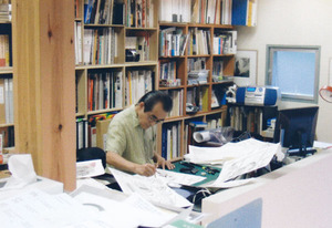 石山修武ドローイング制作600