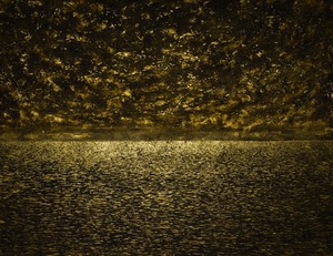 夜明けの海と空の作品