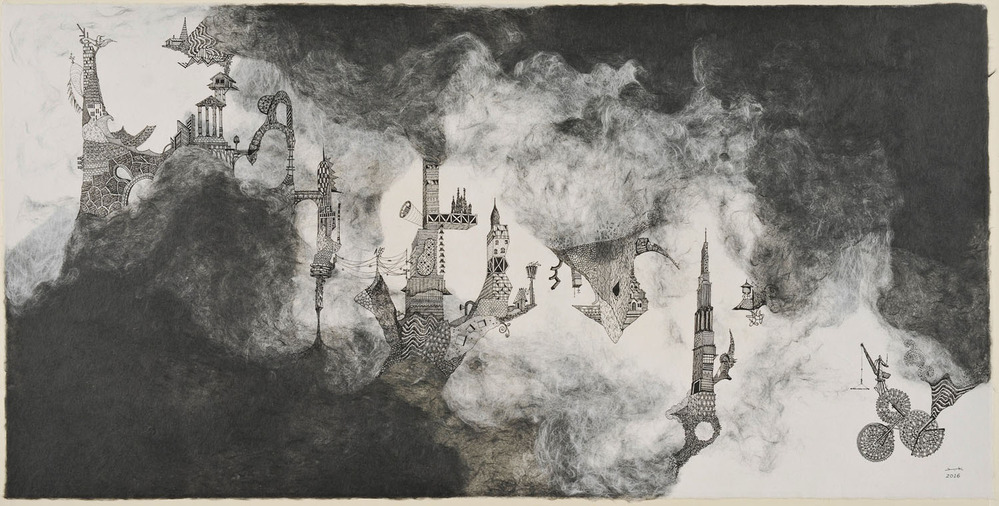 光嶋裕介_幻想都市風景2016-04