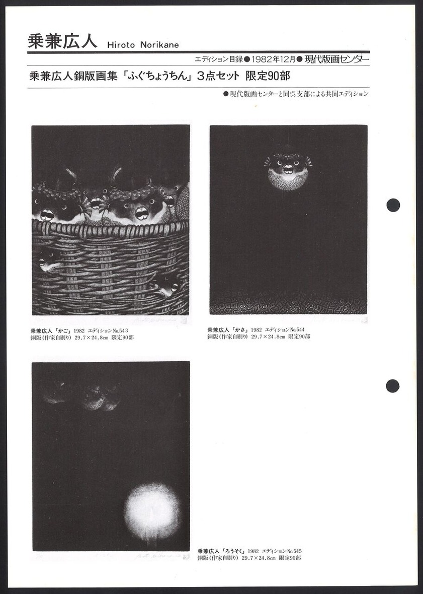 1982_12_乗兼広人_ふぐちょうちん３点セット_おもて