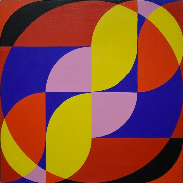 オノサト・トシノブ油彩さざ波