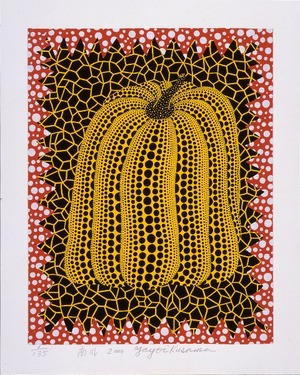 版画掌誌03草間彌生かぼちゃ600