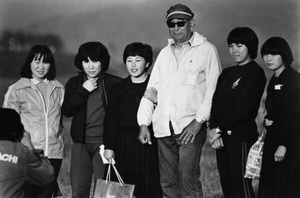 平嶋彰彦「黒澤明　北海道苫小牧市_影武者_ロケ現場