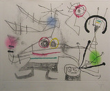 ミロ「女ー鳥」