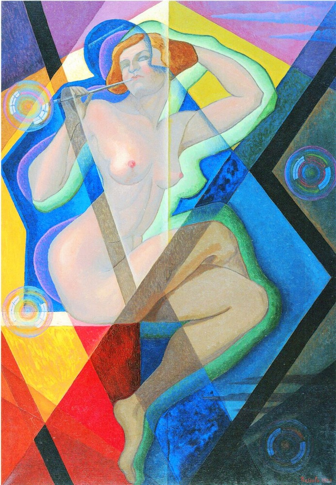 図３　ルッソロ《シャボン玉》