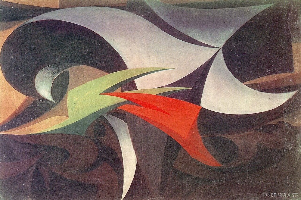 図２　バッラ《戦争の誘惑》