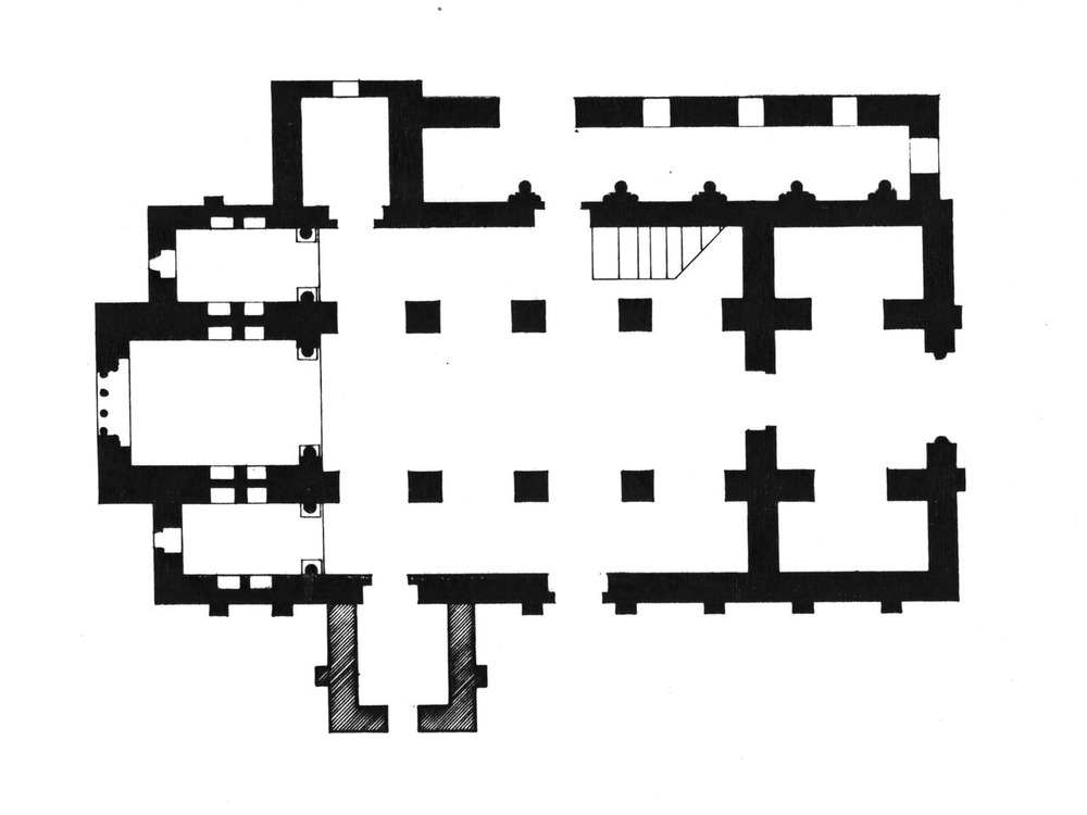 14.サン・サルバドール・デ・バルデディオス教会平面
