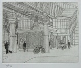 風間完パリ時代1-メトロ・グラシェールの駅