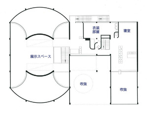 エスプリ・ヌーヴォー館_２階平面図