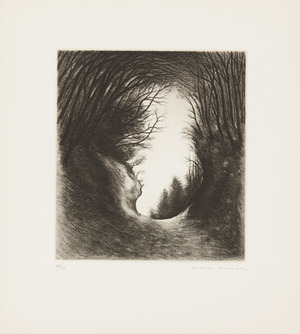 154_木村茂《森の道Ⅰ》