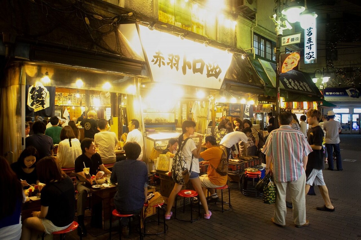 007　赤羽一丁目　赤羽一番街の飲食店街　2013.09.07