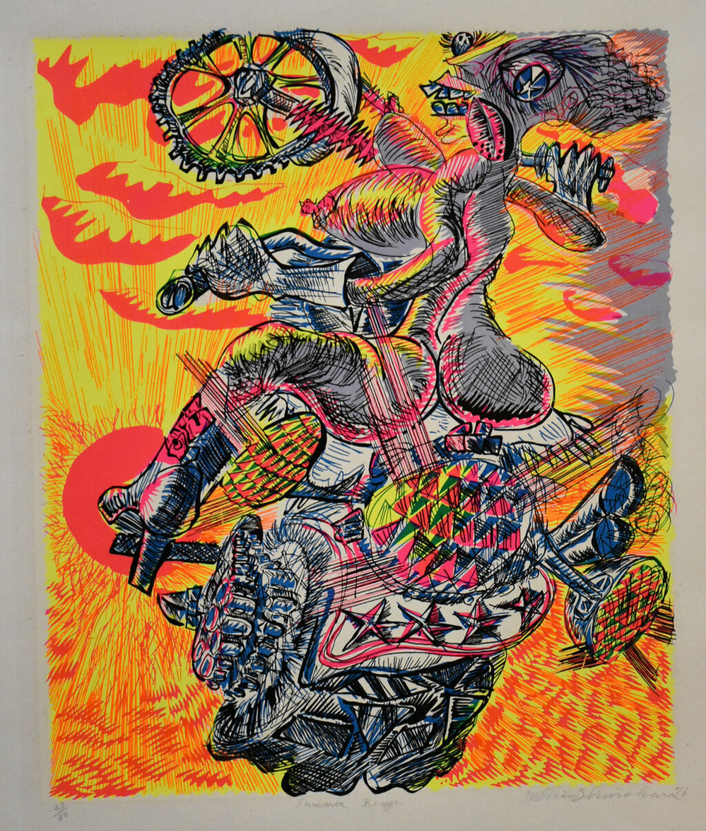 篠原有司男《Summer Breeze》