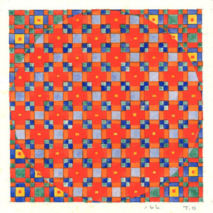 20160916_赤い十字のある円（水彩）_600