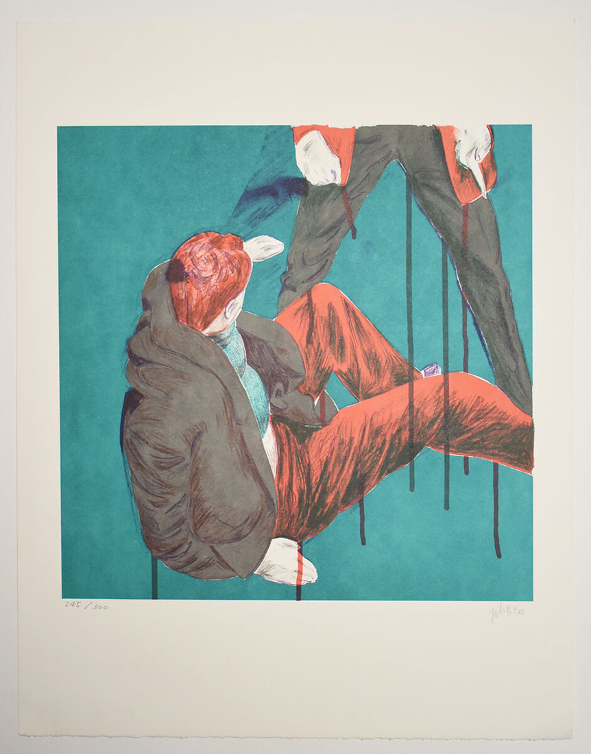 横尾忠則「ナイフの男D」 (1)