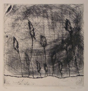 駒井哲郎「嵐」