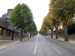 図22-8 ルーアンの坂道