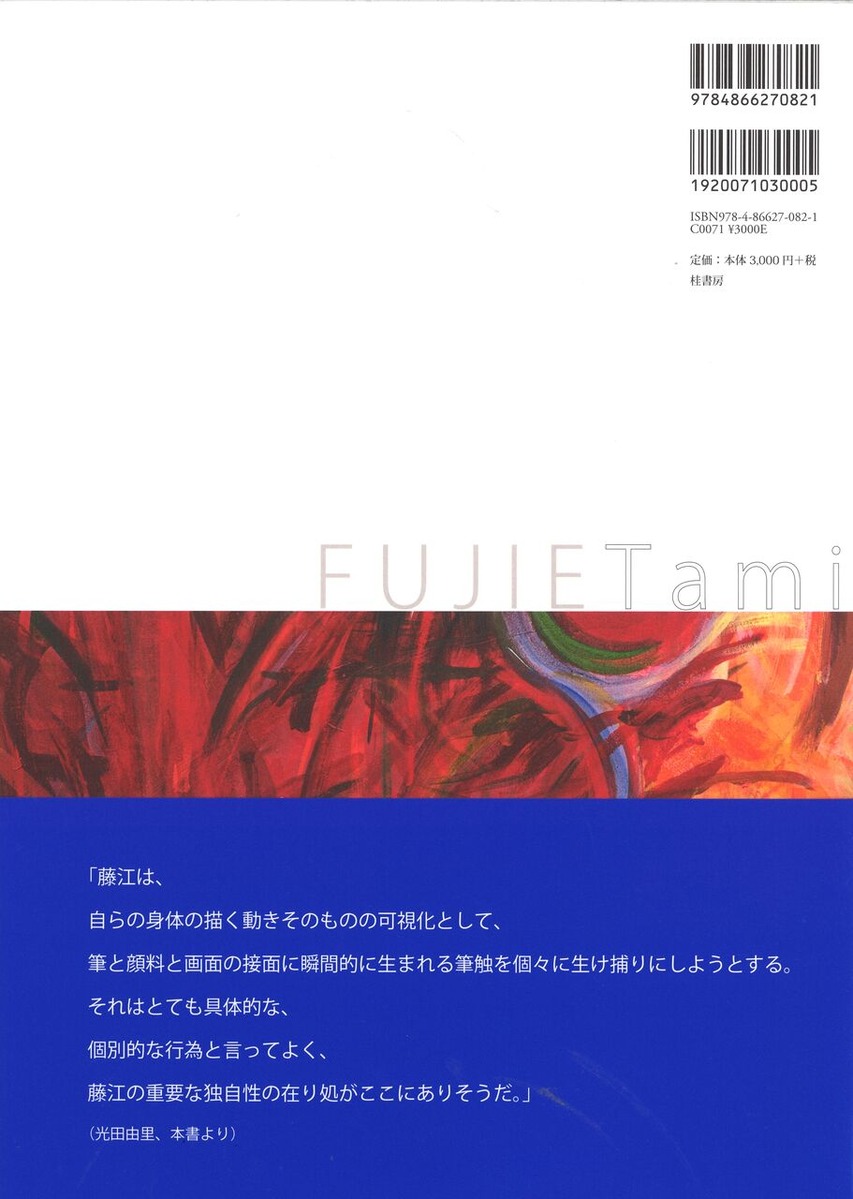 藤江民作品集裏