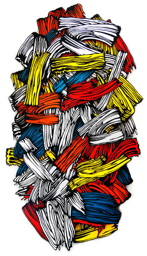 The 39th Brush for her 157x87x7cm mixed media 2012 작