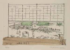 磯崎新第一信より　挿画31　（A）600