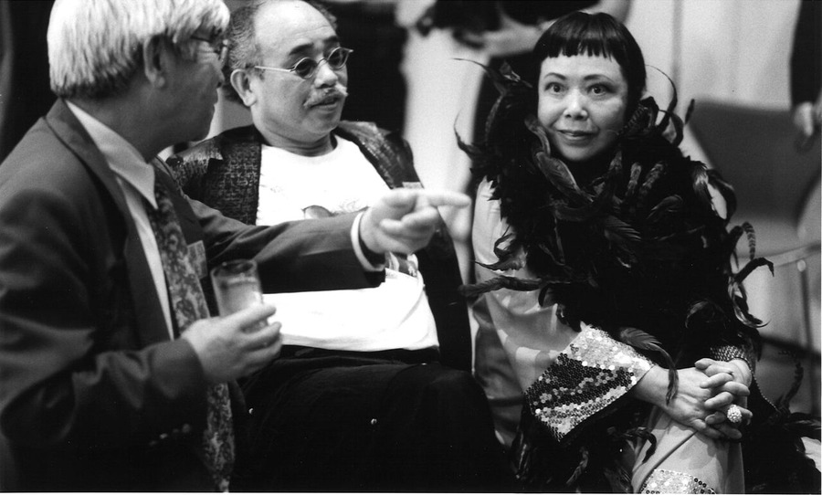 1999年4月28日都現美・草間彌生展-2山口、荒木