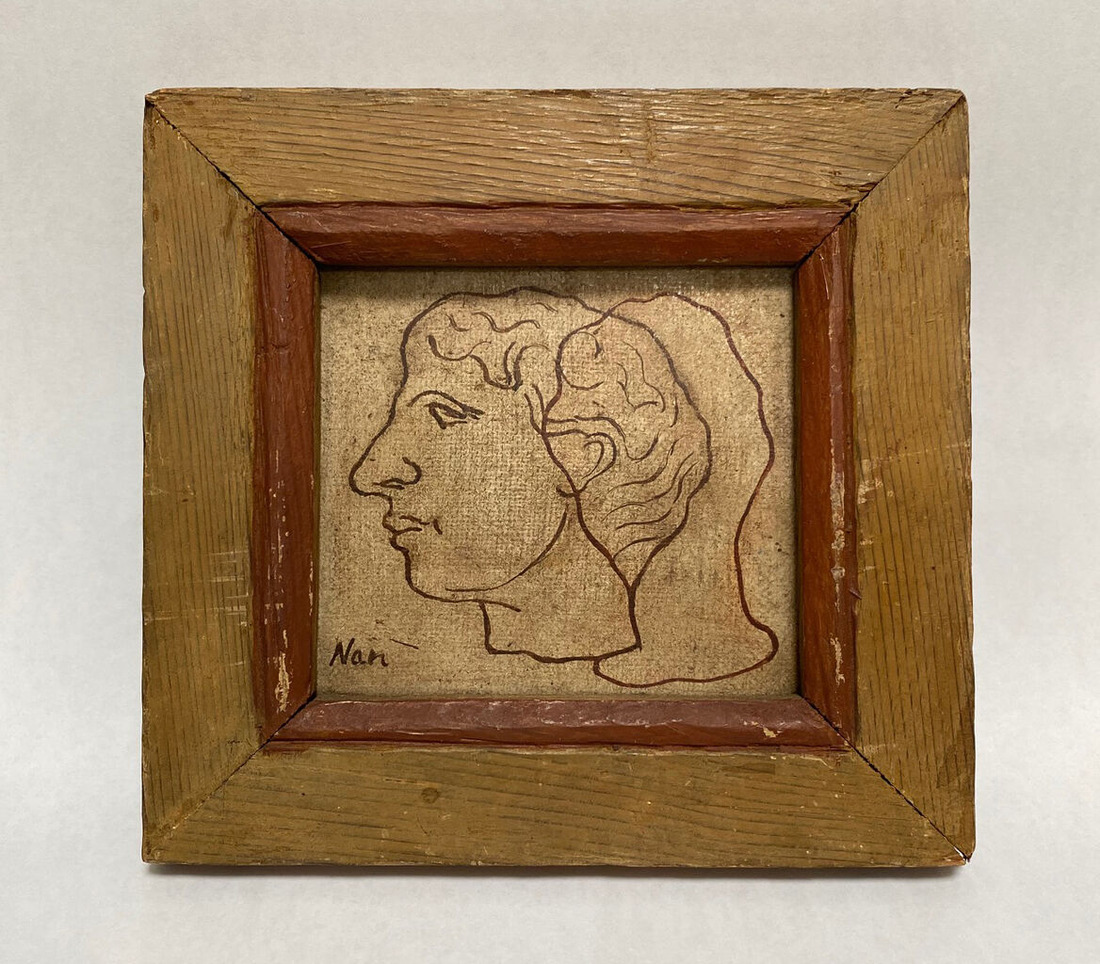 難波田龍起 油彩 (1)