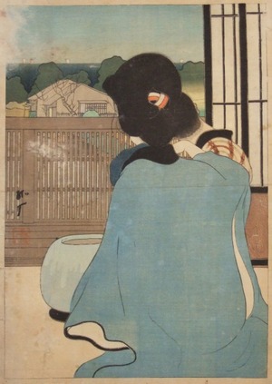 戸張孤雁「品川妓楼」600