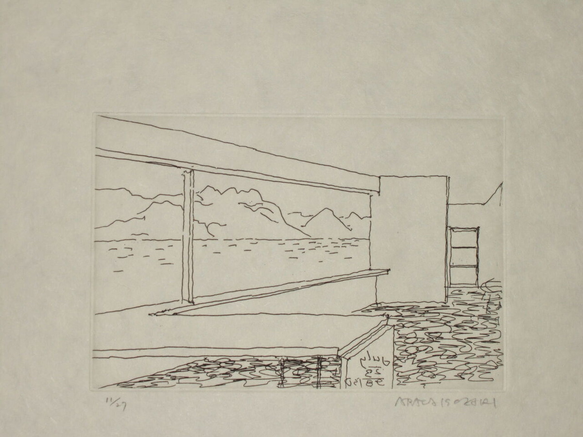 磯崎新_第二信より　挿画4　（B）