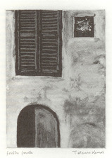 駒井哲郎「閉じた扉」