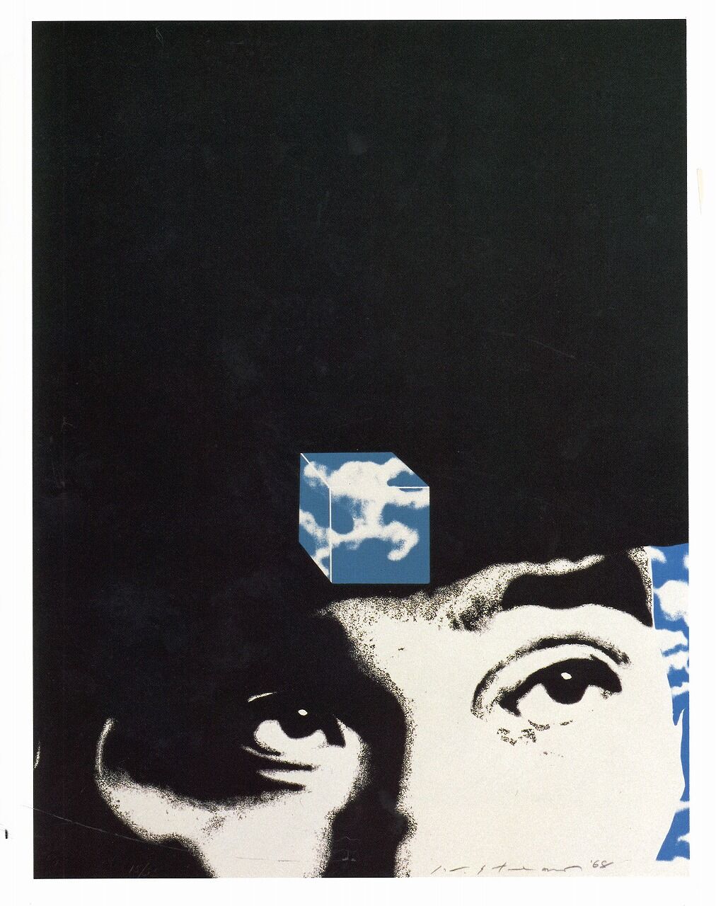 池田満寿夫_ブダペストからの自画像