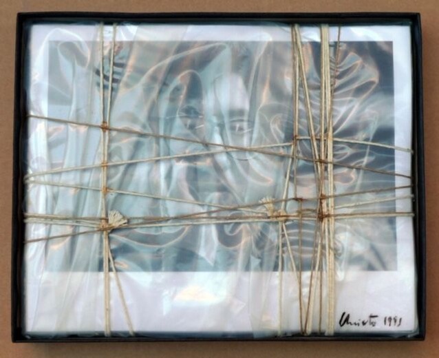 「包まれたポートレート、マサ・ヤナギの肖像」