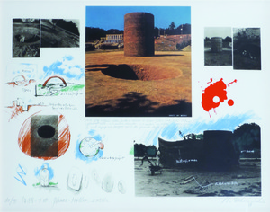 関根伸夫「位相ー大地」シルク