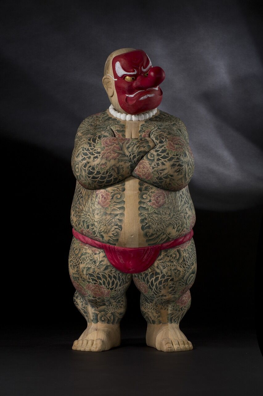 葉栗剛_男気_天狗_面あり