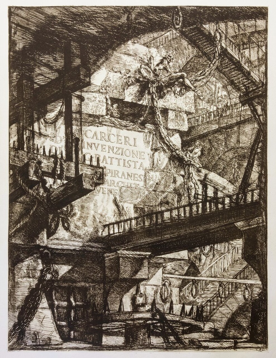 ピラネージ_牢獄_1図_Bracons-Duplessisによる復刻