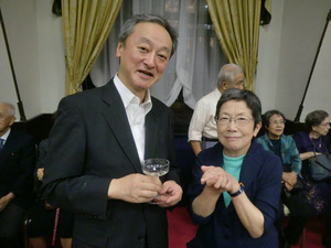 柳澤紀子レゾネ刊行記念会　中山