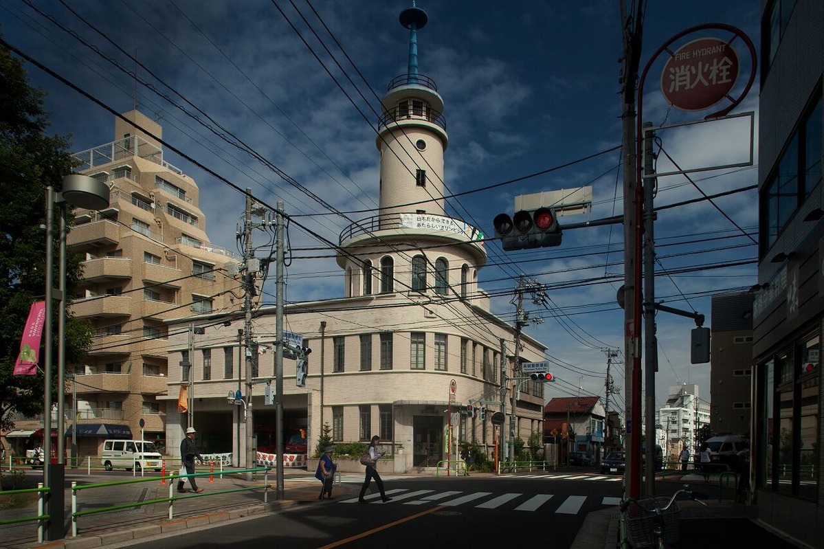 020　高輪二丁目　高輪消防署・二本榎出張所　2009.09.08