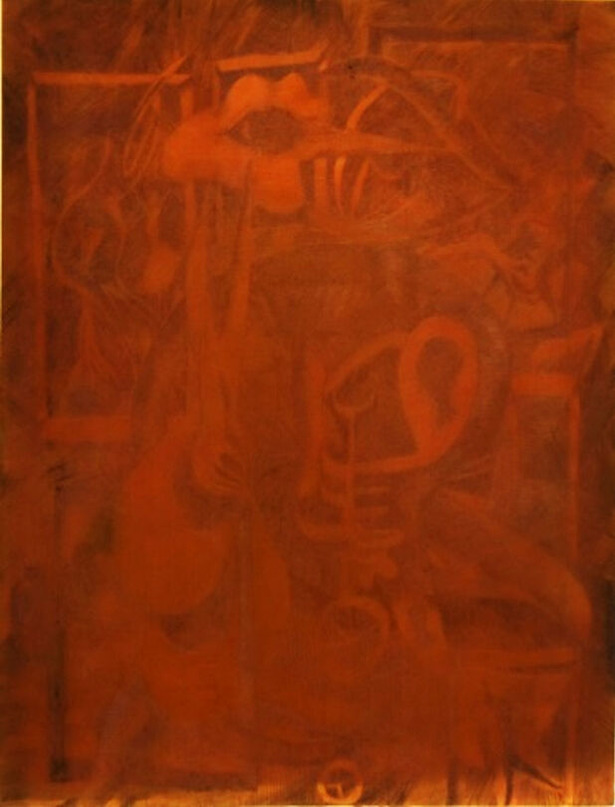 「白サギ」原版