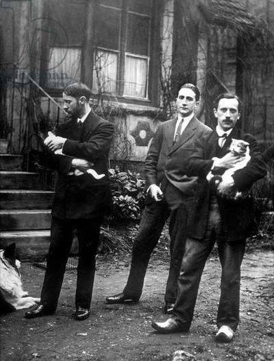 3_ピュトーのアトリエでのデュシャン三兄弟