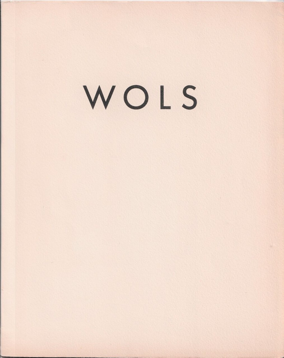 図版３.ヴォルス展カタログ表紙（ルネ・ドゥルーアン画廊）