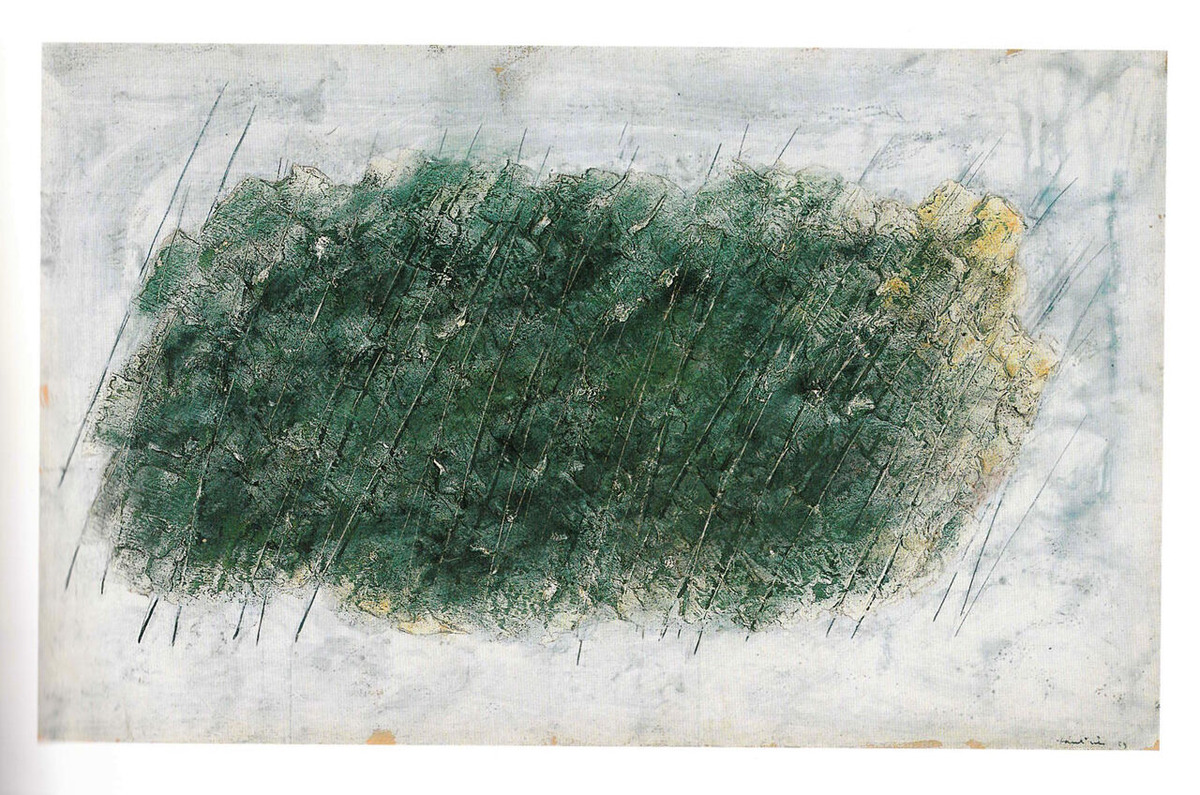 図版７.「雨（Ｒain）」大原美術館蔵